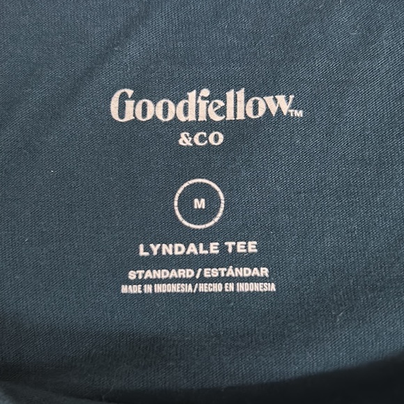 Goodfellow Navy Medium Shirt - Picture 2 of 3